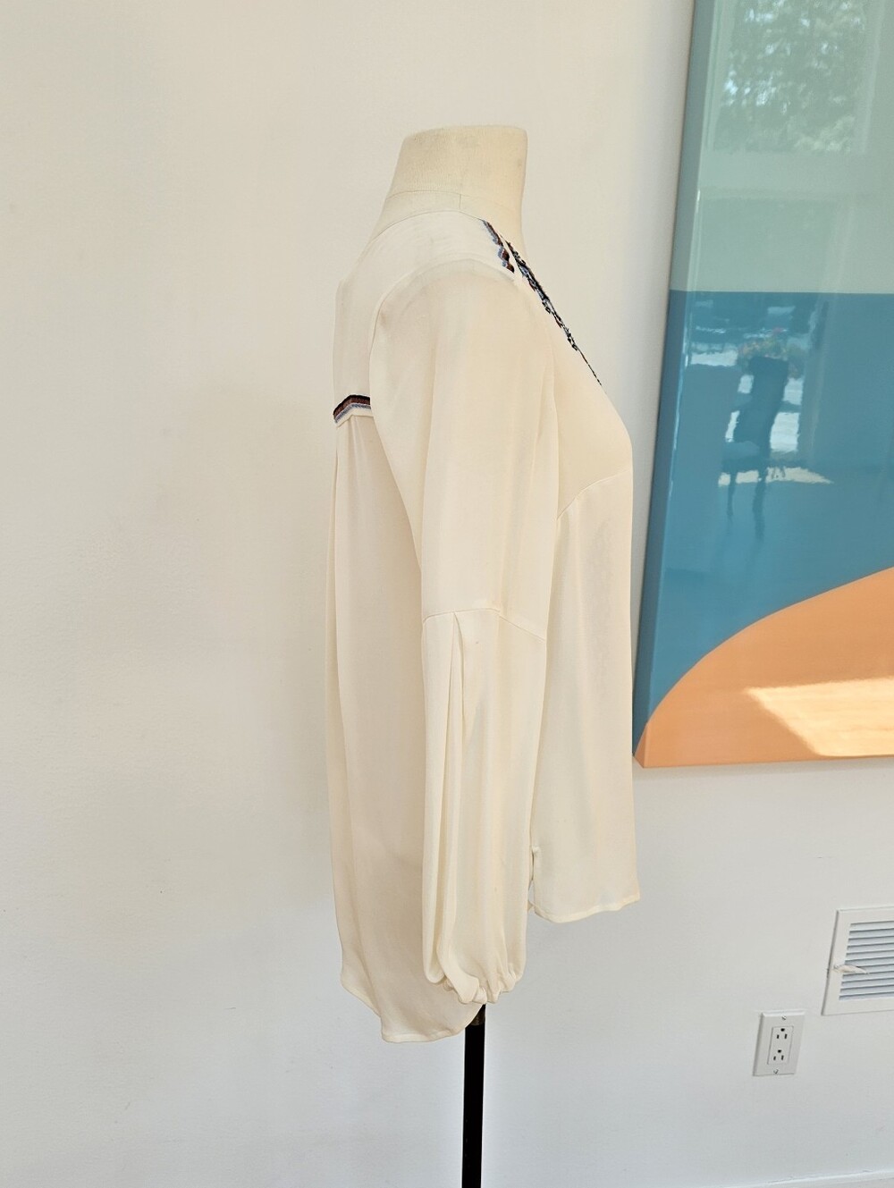 Veronica Beard Silk Top - Picture 7 of 14